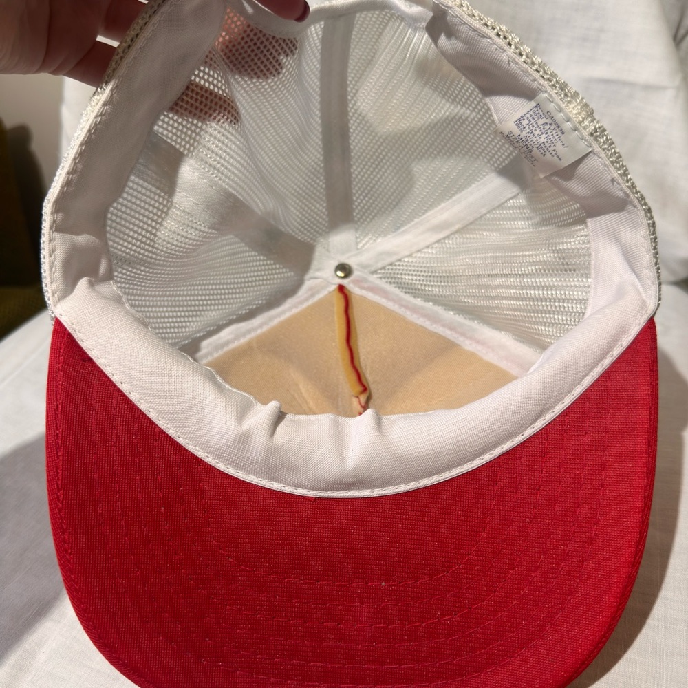 Vintage HOMCO Red Trucker Hat - Picture 3 of 5